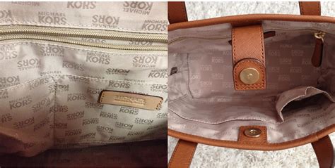 michael kors purse nortic lining|Michael Kors bag authenticity.